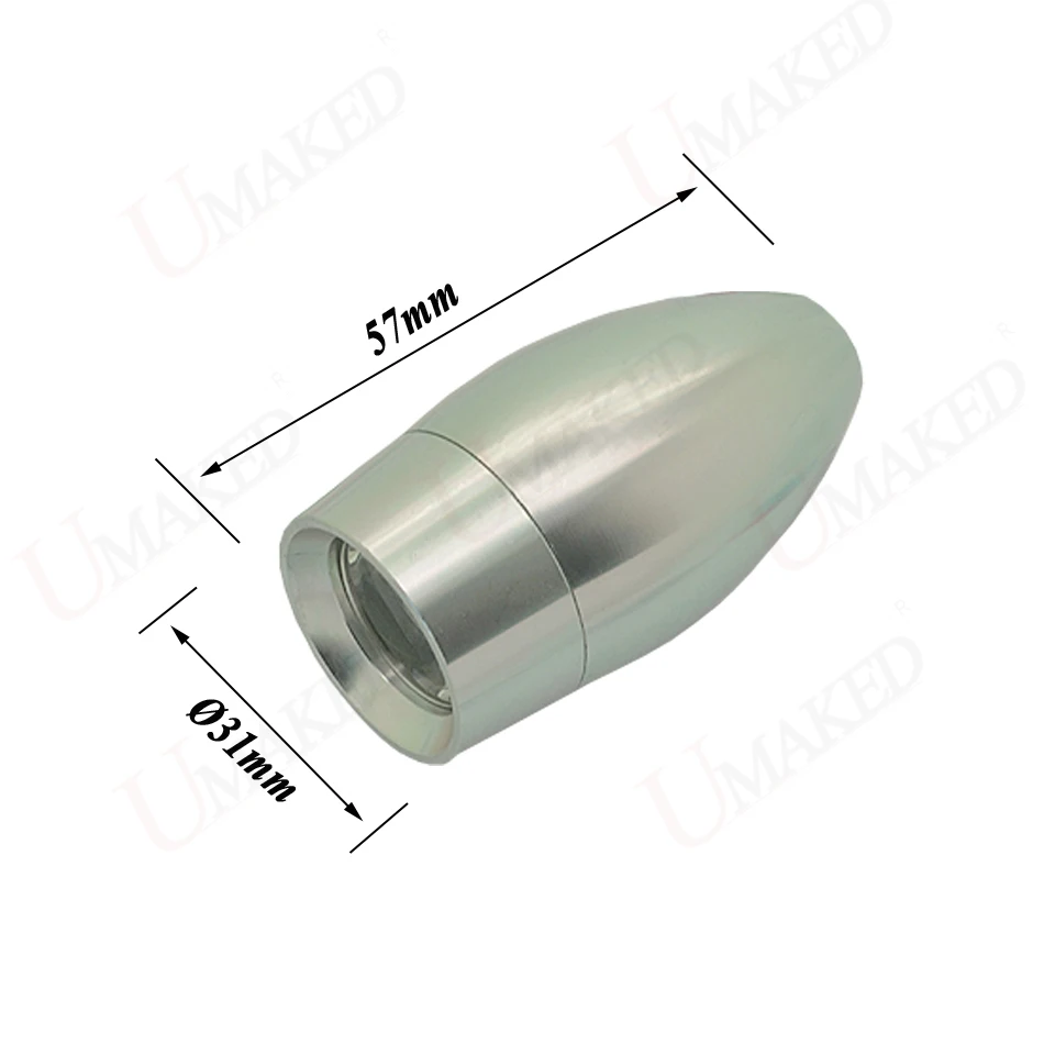2 шт. алюминиевые светодиодсветодиодный лампы 1 Вт 3 диаметр 31x57 мм|hose lamp|lamp headdia dia |