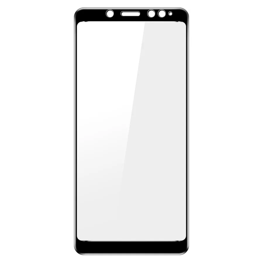 Бренд IMAK полное покрытие закаленное стекло для Xiaomi Redmi Note 5 pro стекло Snapdragon636 полный экран защитная пленка 5,99" - Цвет: Black