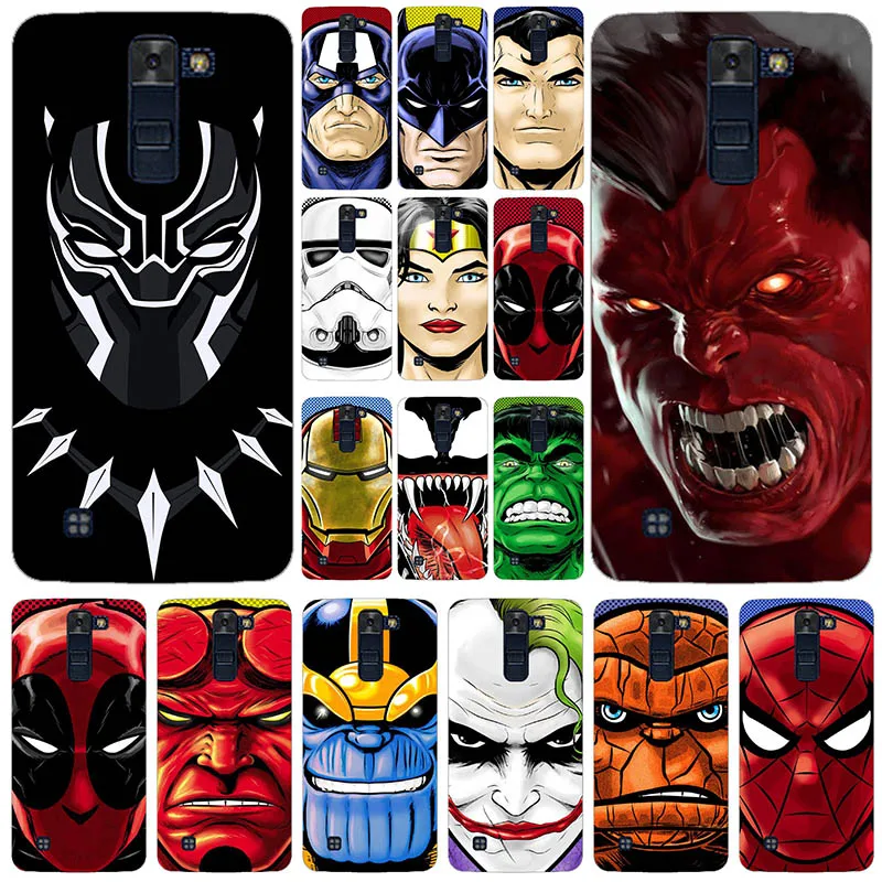 

Fashion hero Plastic Cover Case For LG K10 Lte K 10 2016 K420N M2 K410 K430DS F670 Dual Cases Back Covers For LG K10 2016