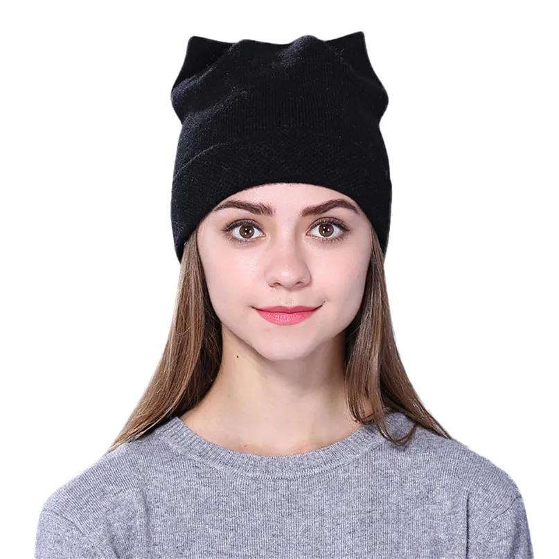 Knitting Wool gorros reversible hat snowboard Winter Ski hat CAP Hat Beanie Hiking Caps men women gorras hat wholesale #2s24 (1)