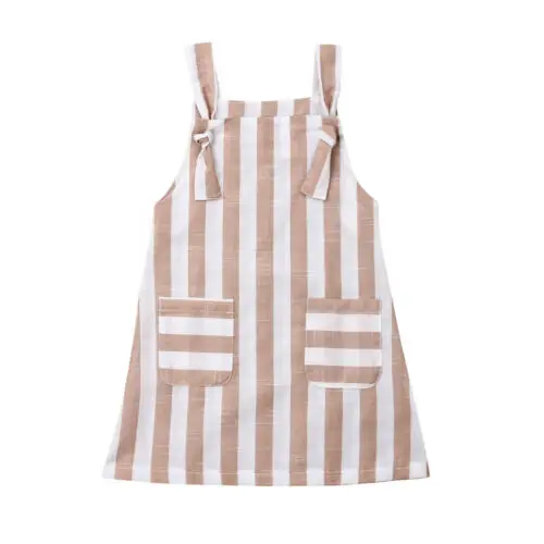 

2019 New Summer Toddler Overalls Baby Suspender Pants Baby Boy Overalls Brown Girls Cute Overalls Pants For Kids stripe