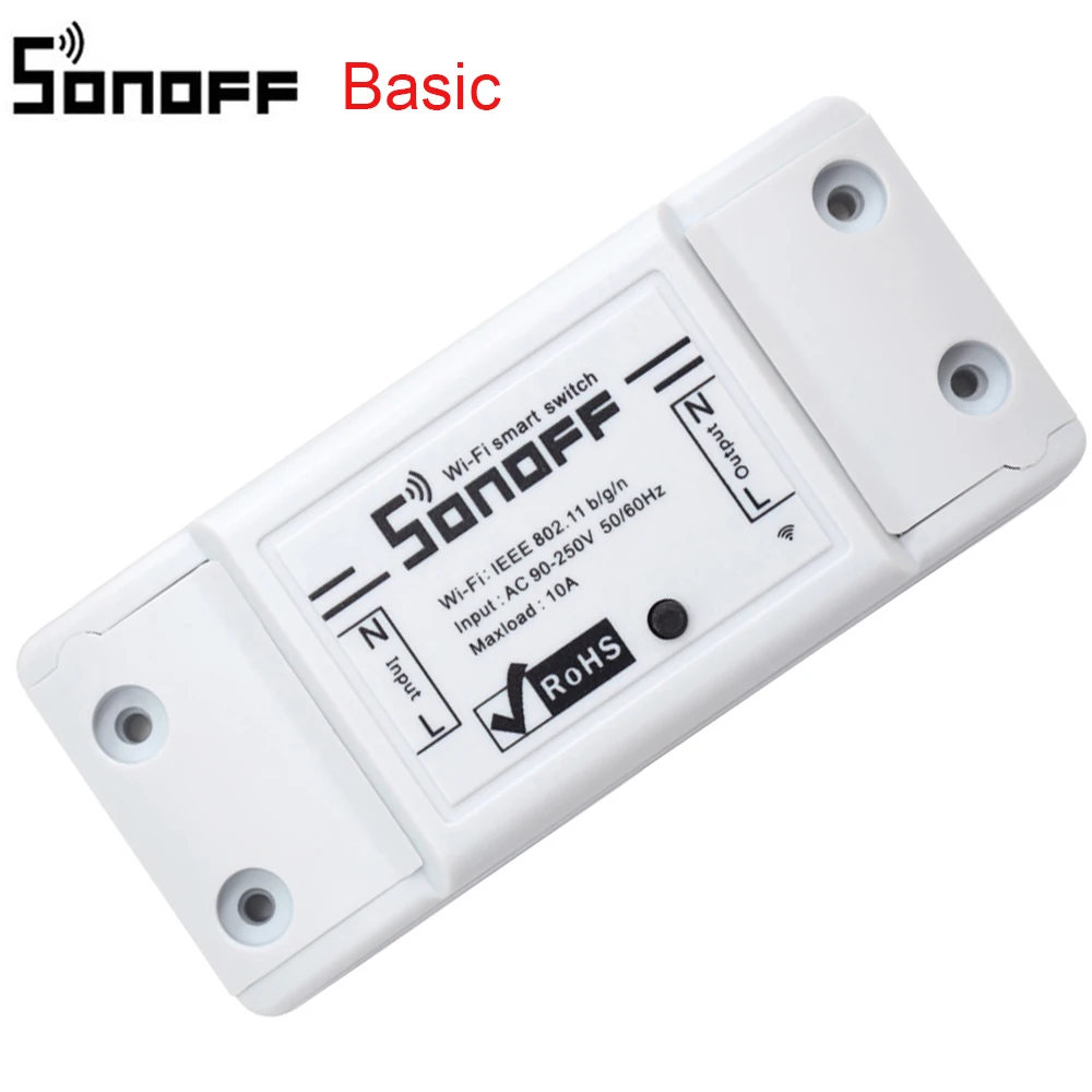 ITEAD Sonoff основной умный Wifi переключатель DIY беспроводной пульт дистанционного