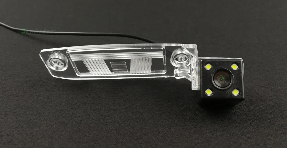 Автомобильный CCD 4 светодиодный фонарь ночного видения, автомобильная резервная камера заднего вида, парковочная система, водонепроницаемый для Kia Sportage SL Sportage R K3 2012