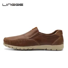 LINGGE Calidad superior zapatillas casual hombre Negocio zapatos de hombre zapatillas hombre casual Respirable zapatos hombre verano #8990