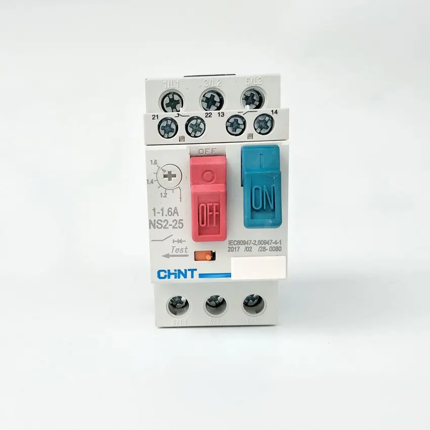 

CHINT NS2-25 0.63~25A Manual Motor Starter