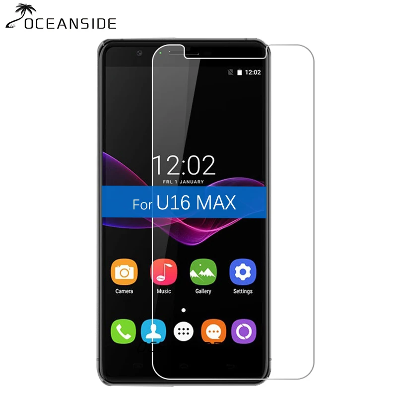 2 шт. для OUKITEL U16 MAX Защитная пленка экрана 9h 2.5d U 16 pelicula de vidro | Мобильные телефоны и