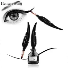 Водонепроницаемые Профессиональные Тени для век Черная Подводка для глаз Comestics