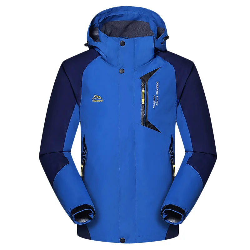 

2017 Men's Outdoor Sports Jacket Waterproof Windproof Breathable Quick-drying Jacket Single Thin Section Hiking Jacket Big Yards