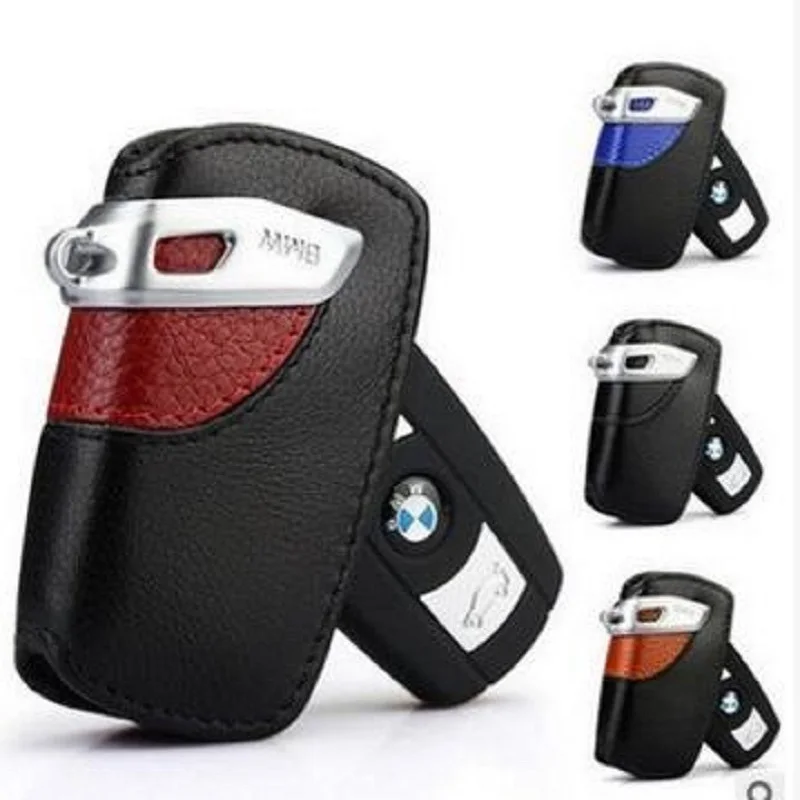 Buy Genuine Leather Car Key cover For BMW Key Case F30