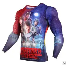 Мужские компрессионные рубашки, облегающие кожу, термо-майки с длинными рукавами, Рашгард для кроссфита, тренировки, фитнеса, спортивная одежда