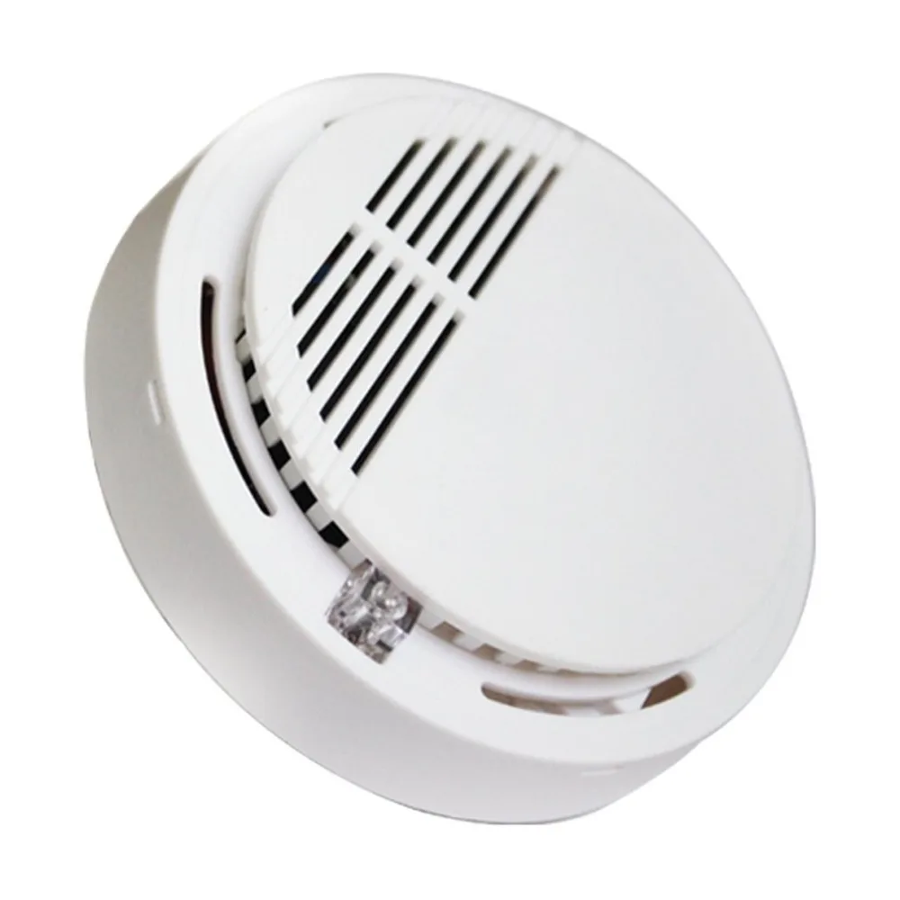 

LESHP Photoelectric Wired Fire Alarm Detector High Sensitivity Alarm Security Smoke Tester Tamper Resistant