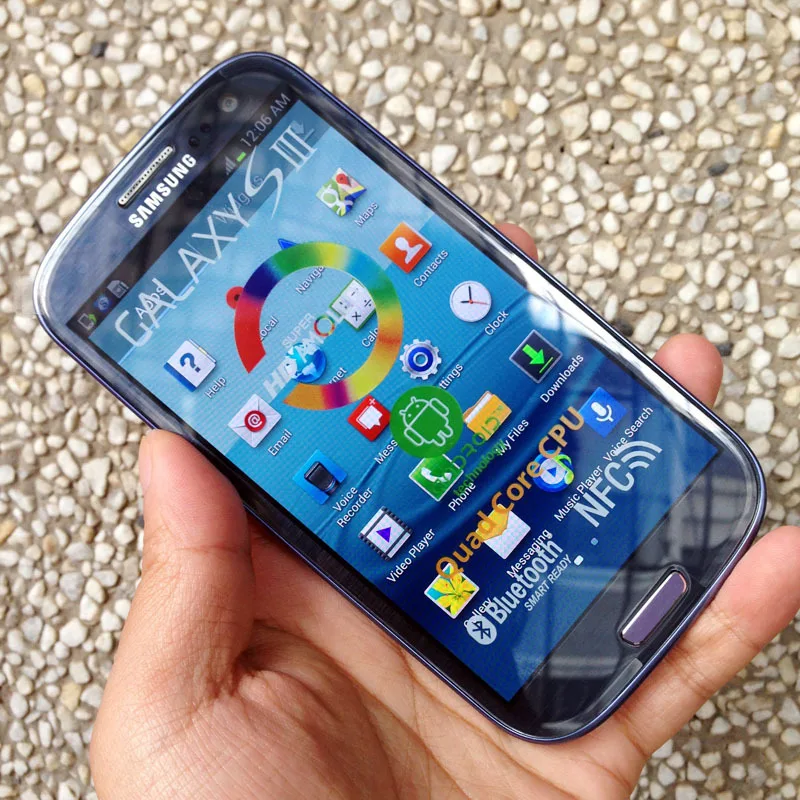 Отремонтированный SAMSUNG Galaxy S3 i9300 S III мобильный телефон разблокирован 3g Wifi 8MP Android телефон