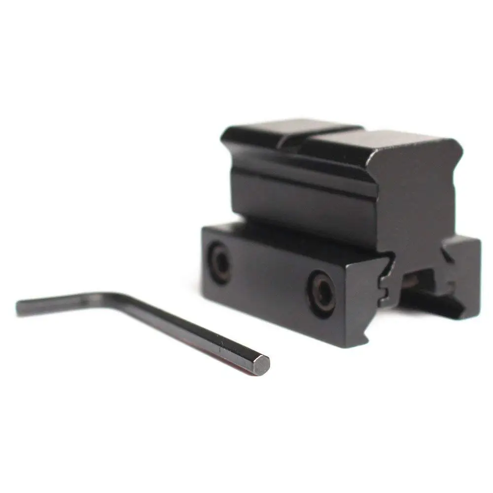 

UniqueFire High Profile Scope Base Adapter Converter 20mm Mount Short Riser Guide for Weaver Picatinny Rail