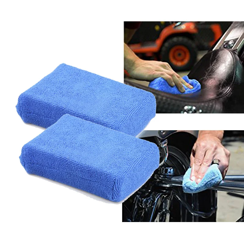 

AUTOYOUTH Microfiber Car Cleaning High Quality Auto Washing Sponge Universal Fit All Cars Pack of 2