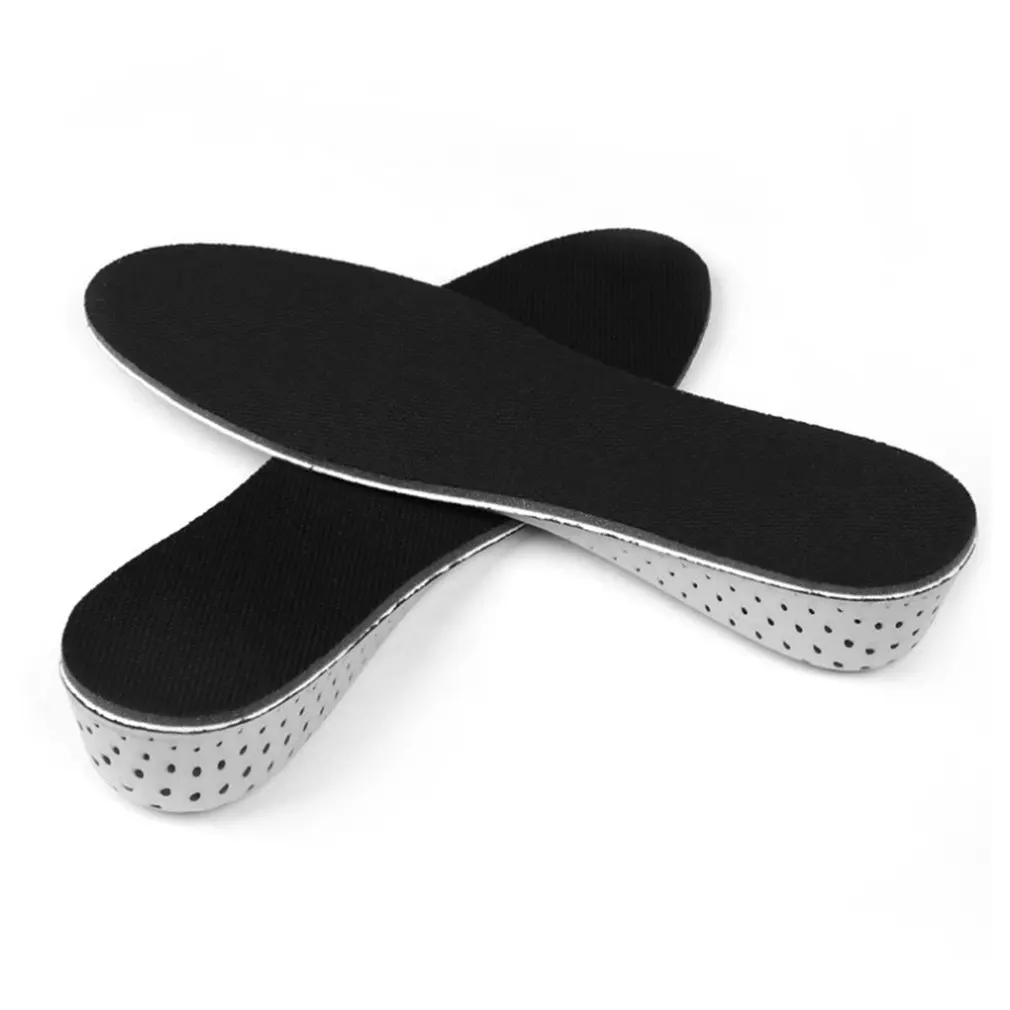

Men Women Height Increase Height Insoles Memory Foam Shoe Inserts Cushion Lift 2-4cm Good Quality Pads Antislip