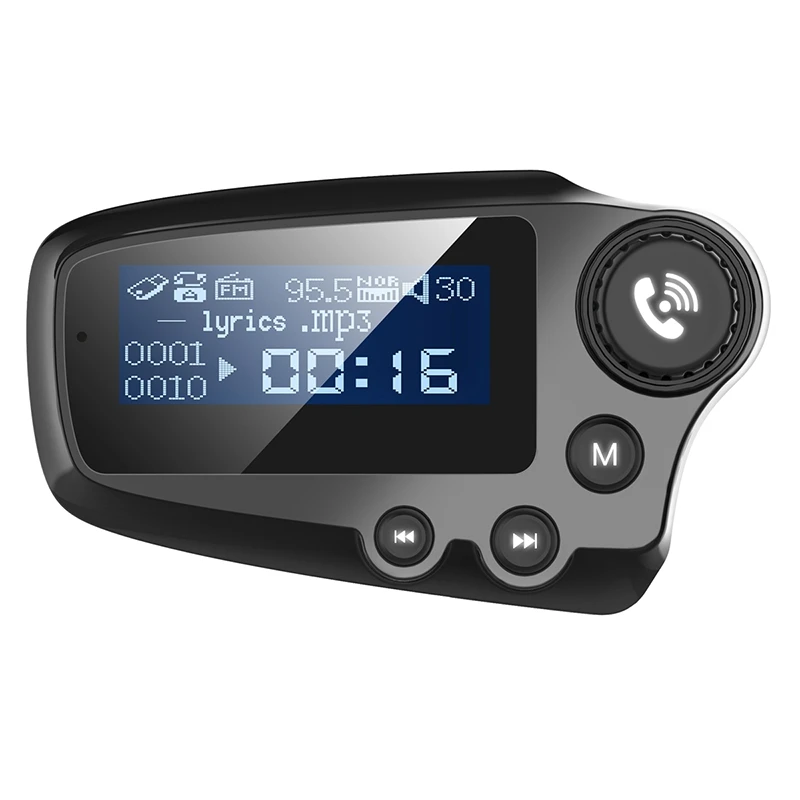 2 шт./компл. автомобиля Mp3 плеер Bluetooth 5,0 музыка Быстрая зарядка плеер с Беспроводной Usb Bluetooth передатчик