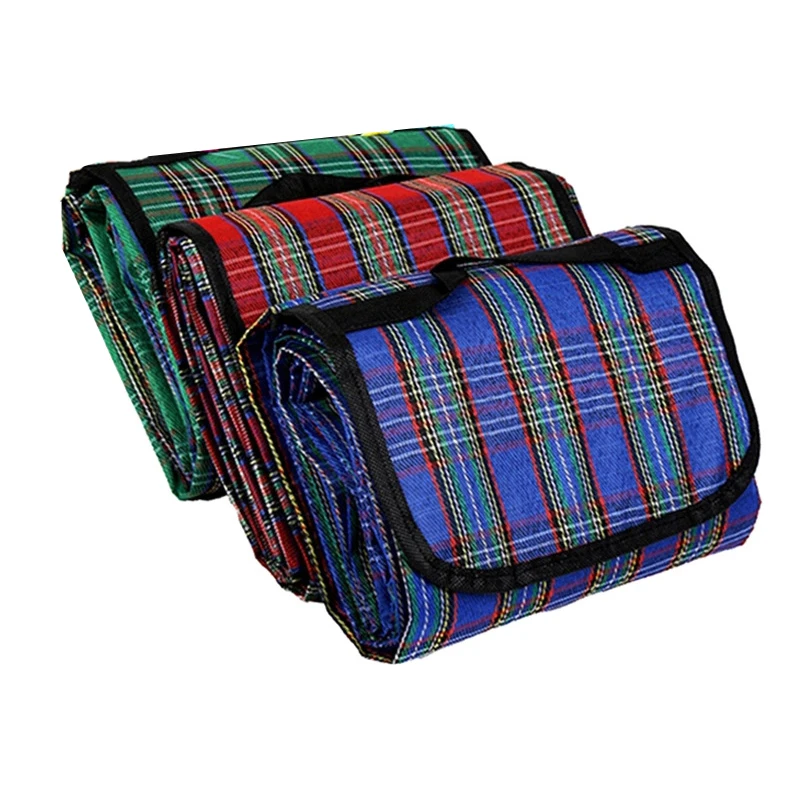 

150x200cm Camping Mat Plaid folding camping mattress Baby Climb Outdoor Waterproof Beach Picnic Blanket for Multiplayer Picnic