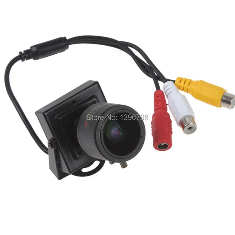 HD 700TVL 1/3 CMOS Мини CCTV камера с 2 8 12 мм ручным объективом для цветного