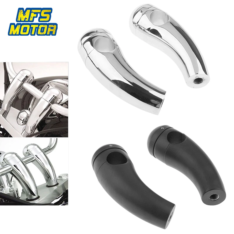 

Handlebar Handle Bar Riser Universal 25mm 1" Motorcycle Heightening Fixed For Yamaha V-Star 750 Honda Shadow Kawasaki Vulcan