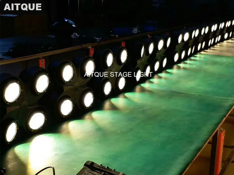 (8 Лот/CASE) освещение сцены Блиндер 4 шт. 100 Вт led Блиндер led dmx Белый cob led аудитории ослепления светом ip65 свет flycase