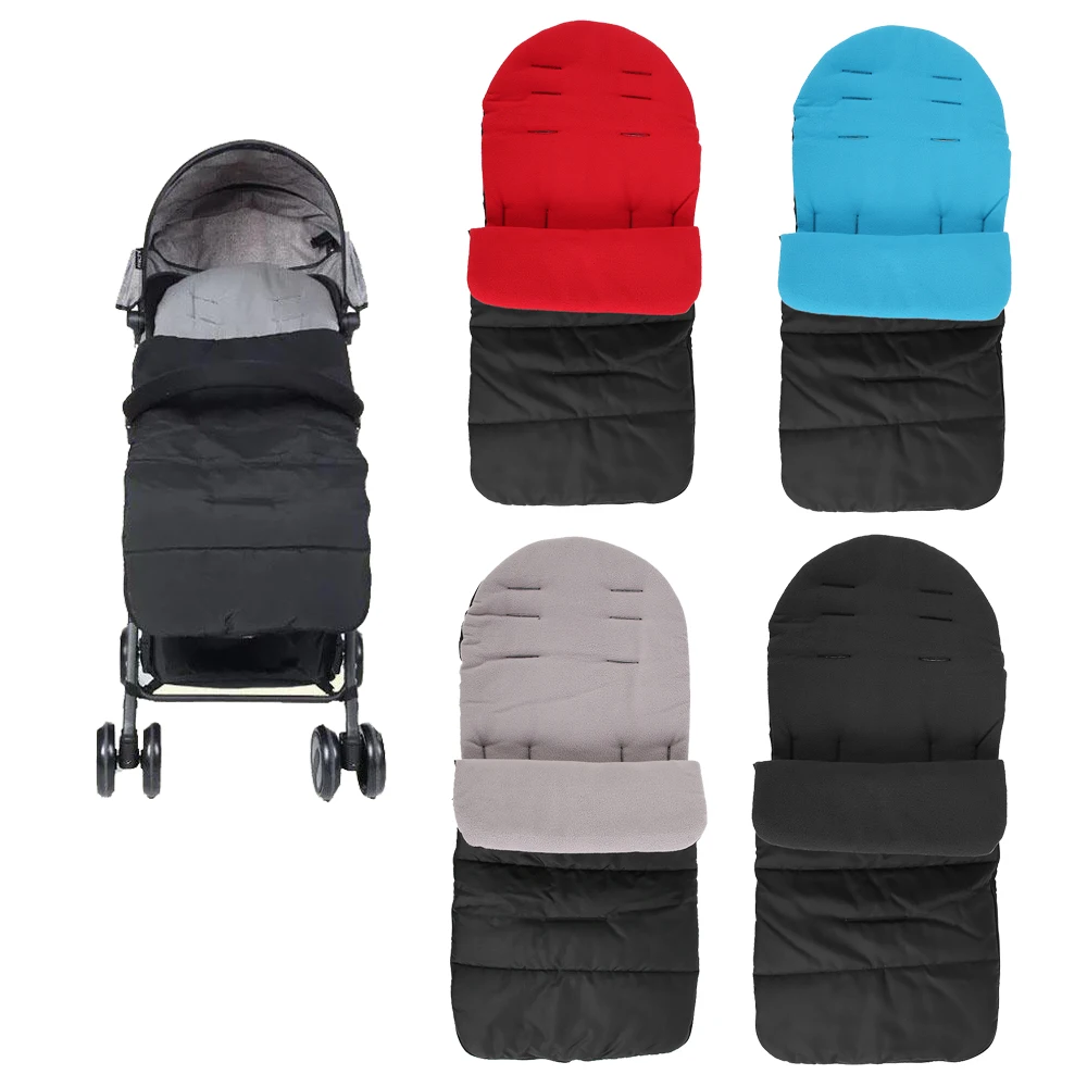 

Winter Warm Baby Stroller Sleeping Bag Infant Stroller Foot Muff Newborn Kids Thick Foot Cover For Wheelchair Pushchair Hot Sale