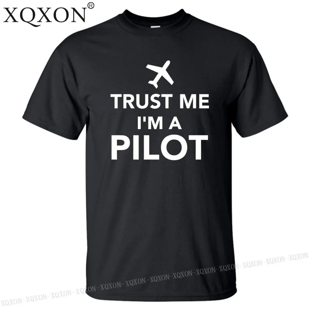 Футболка XQXON мужская летняя с принтом летательного аппарата trust me хлопковая
