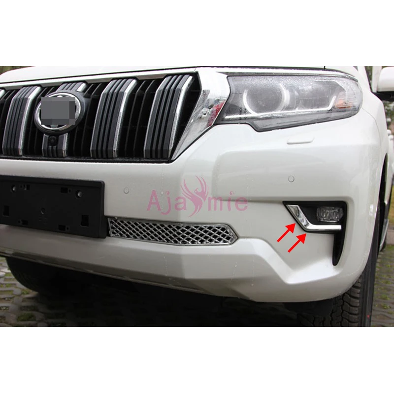 Аксессуары для Toyota Land Cruiser 150 Prado LC150 FJ150 2018 передняя противотуманная фара крышка