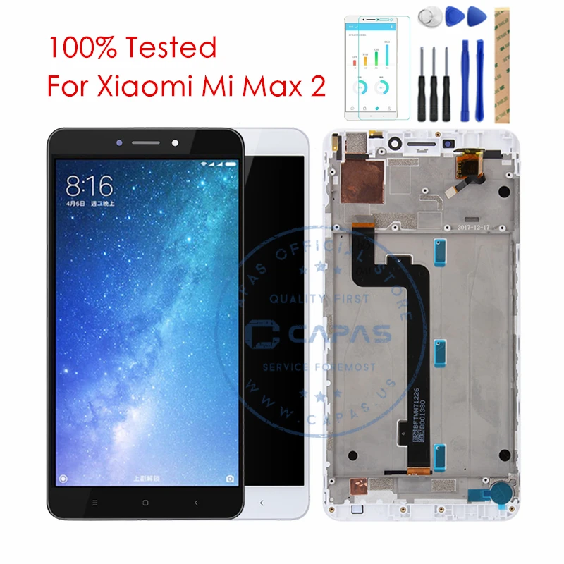 Aliexpress.com : Buy Tested Xiaomi Mi Max 2 LCD Display with Frame ...
