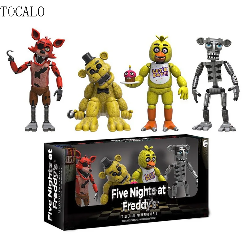 Us 1044 5 Off5cm 2 Types Fnaf Five Nights At Freddys 4 Figure 1 Set 2 - 