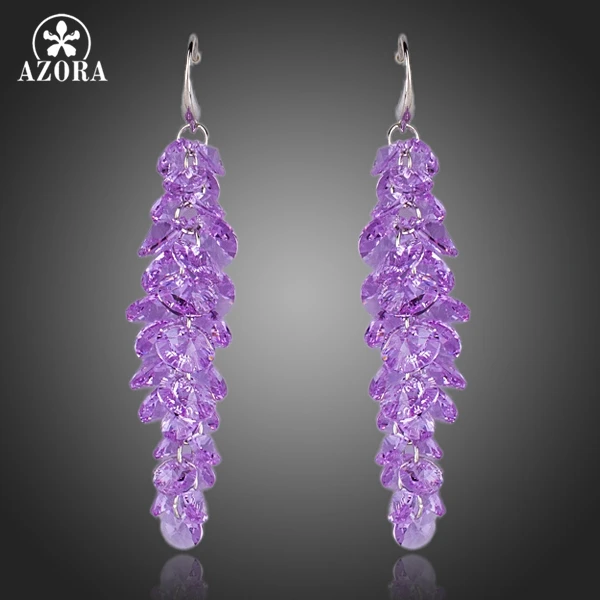 Женские серьги подвески с австрийским кристаллом|earrings book|earrings abaloneearrings bracelet |