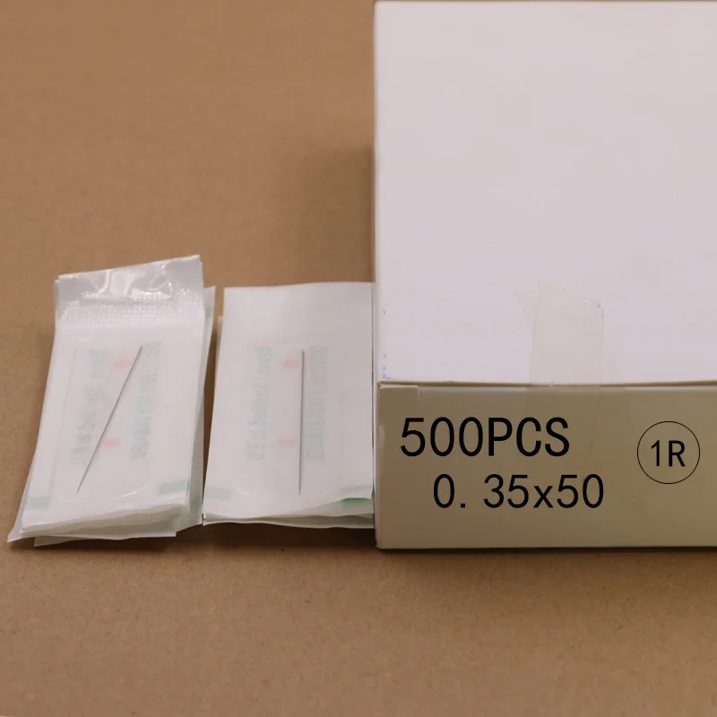 Иглы 1RL для татуажа бровей 500 х50 мм 0 35 шт.|traditional needle|needles for permanent makeuptattoo needles |