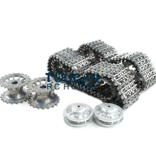 HengLong 1/16 Tiger I 3818 rc Танк металлический Pedrail треки звездочки холостые колеса THZH0144