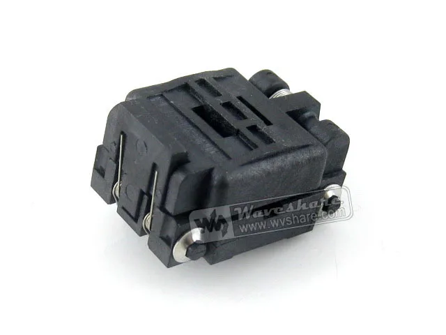 

module 24QN50K14040 24QN50S14040 Plastronics IC Test Socket 0.5mm Pitch 24 Pins QFN24 MLP24 MLF24 package