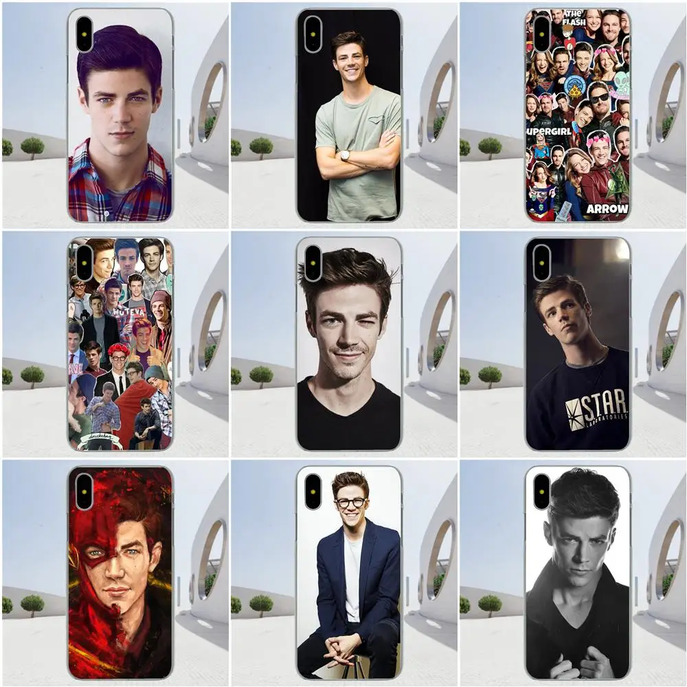 

Lovely Block Phone Case For Galaxy J1 J2 J3 J330 J4 J5 J6 J7 J730 J8 2015 2016 2017 2018 mini Pro The Flash Grant Gustin