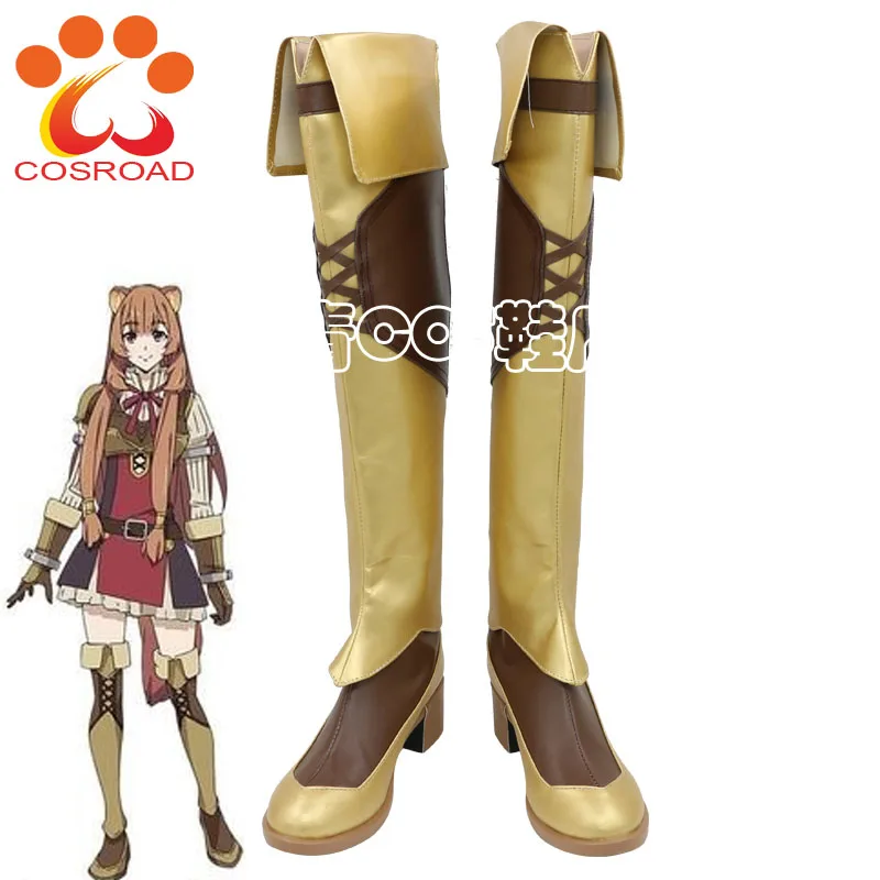 Cosroad The Rising of The Shield Hero Tate no Yuusha no Nariagari Raphtalia Cosplay Shoes Anime Boots