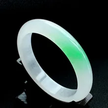 Натуральный нефритовый ледяной браслет неоновая зеленая панель