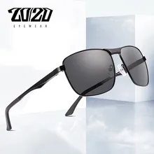 20/20 Дизайн Алюминиевые Металлические Поляризованные Мужские Солнцезащитные Очки Путешествия Вождения Мужской Солнцезащитные Очки Классические Очки Gafas PT0884