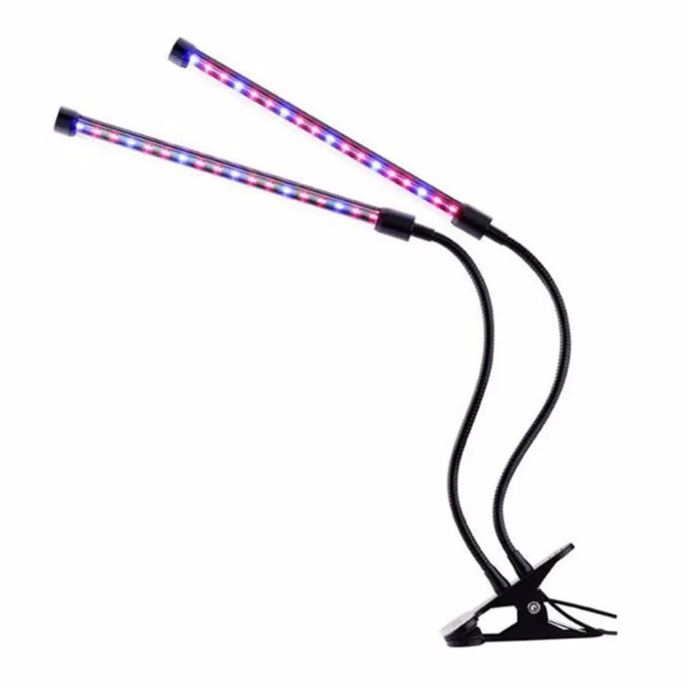 

18W Dual Head Flexible Design LED Plant Growth Light Bulbs for Plant Flower Vegetable Indoor Greenhouse Hydroponics