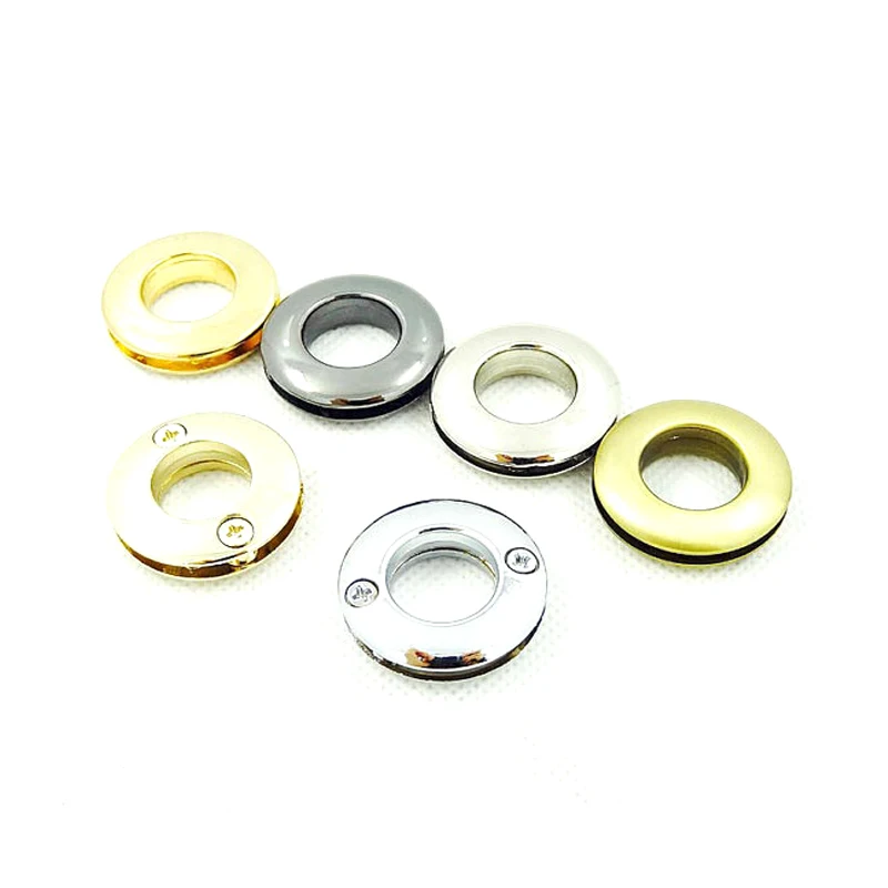 13mm Inner Golden Screw Eyelet Grommets, Purse Eyelet Grommets
