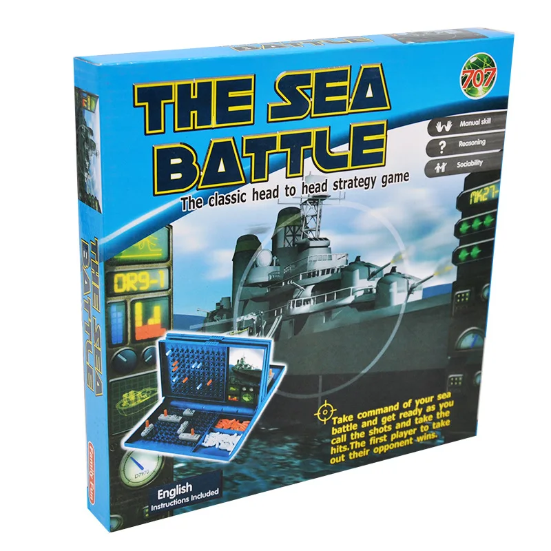  Children's Toy Ship Game Brainstorming Strategy Maritime Combat Assembly Parent-Child Interactive T