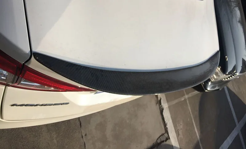 Для Ford Mondeo/Fusion 2013 украшение автомобиля Высокое качество углеродного волокна спойлер на задний багажник, крыло