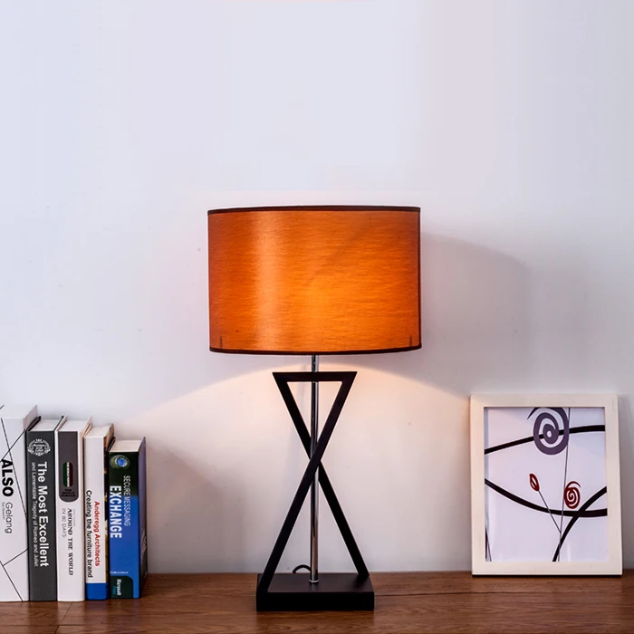 

Simple Creative Table Lamp For Bedroom Study Room Elegant Rectangular Shape Dining Rooms Hotels Night Light For Decoration