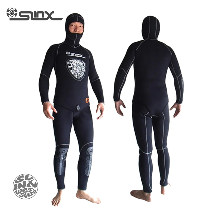Slinx 1301 5mm Neoprene Wetsuit Winter Warm Two Piece Suit Swimwear For Scuba Diving Spear Fishing Fishermen Snorkeling Swimwear Elastic Swimwear Coverupswimwear Sexy One Piece Aliexpress