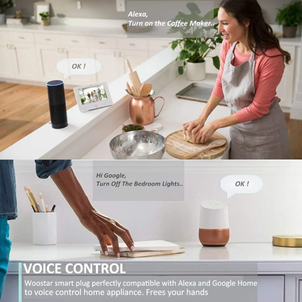 Lonsonho WiFi Smart Plug Smart Plug US Mini Outlet Energy Monitoring No Hub Required Works with Alexa Google Assistant IFTTT Lonsonho WiFi Smart Plug Smart Plug US Mini Outlet Energy Monitoring No Hub Required Works with Alexa Google Assistant IFTTT
