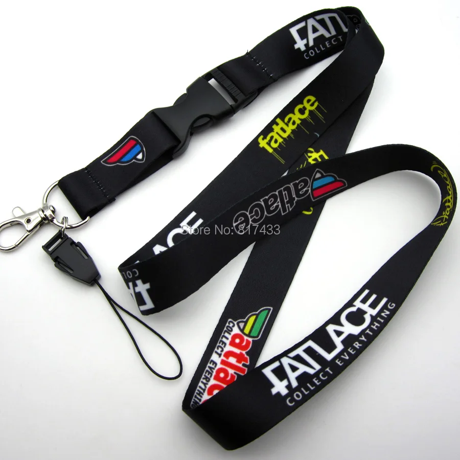 10pcs FATLACE style JDM Stance hellaflush Lanyard Phone Neck Strap ID