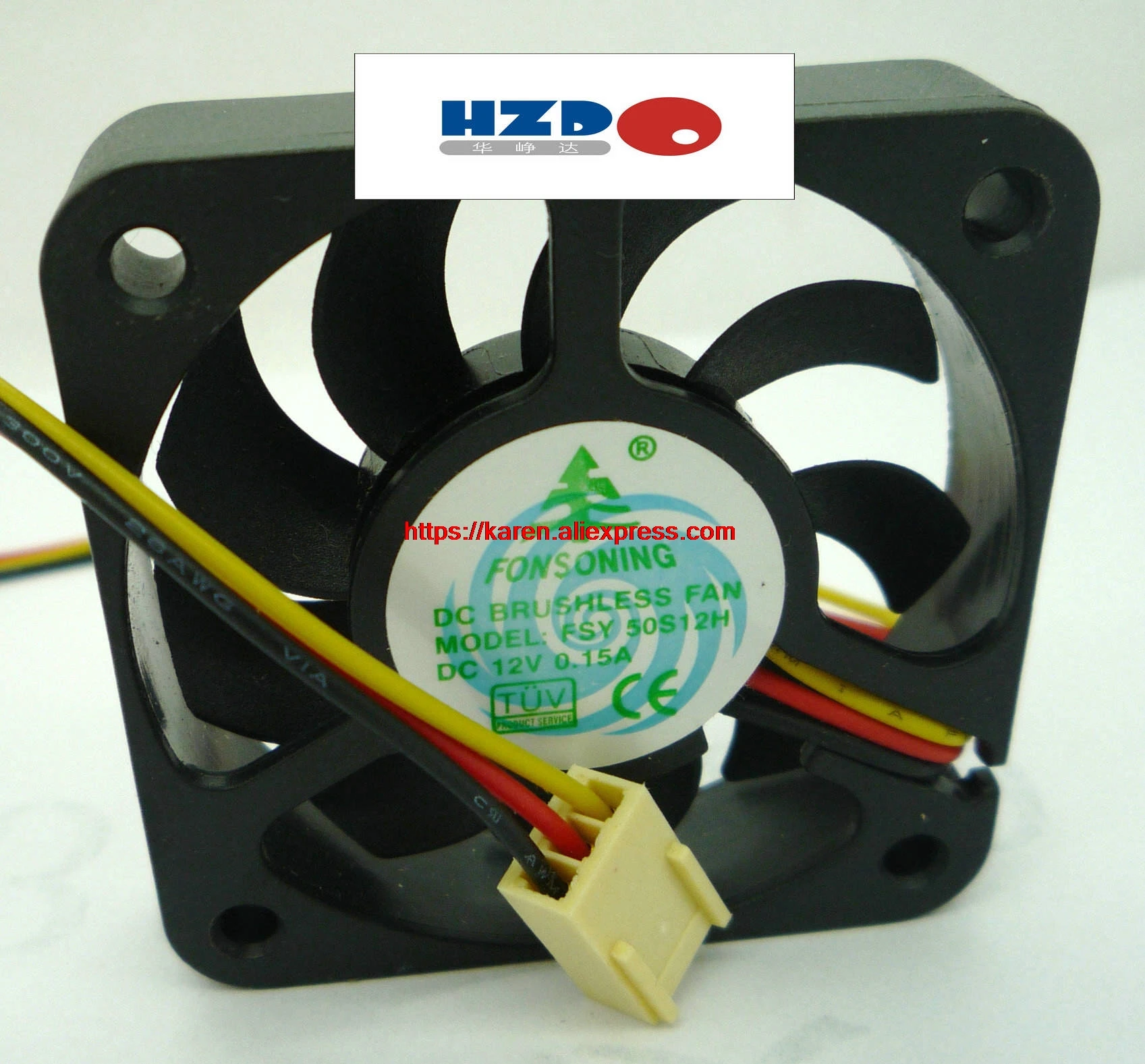 Новый оригинальный FONSONING 5 см 5010 FSY50S12H A5010H12D(ZP) 12 В 3-проводной охлаждающий