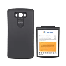2016 NEW 8000mAh Replacement Extended Phone Battery with Black Back Cover Case For LG G3 BL