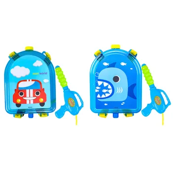 

Summer Baby Toys Water Toys Children Backpack Water PVC Beach Spray Pump Water Toys Cartoon Water Toys Backpack