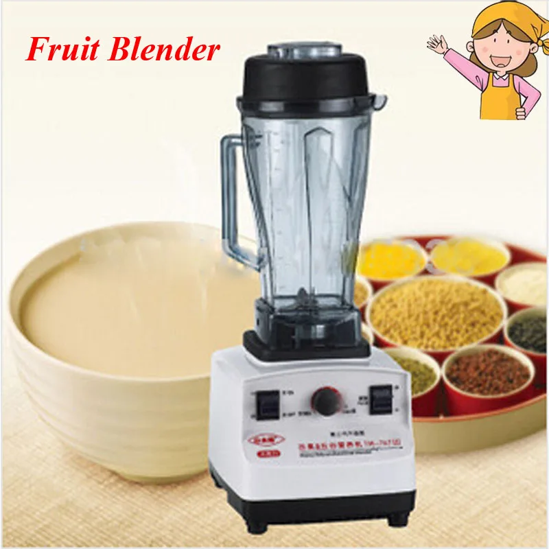 Commercial Blender 1200W 220V Juicer Food Fruit Mixer Commercial freshly ground soybean milk machine Juicer 767L