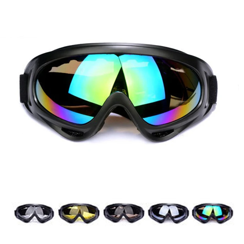 Универсальные уличные спортивные крутые защитные очки для мотоциклистов Велоспорт MX внедорожные шлемы Лыжные Спортивные очки противотуманные мотоциклетные очки